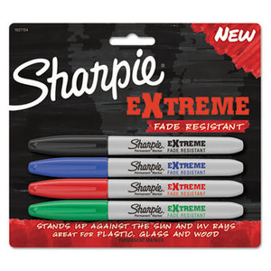 Sanford, L.P. 1927154 Extreme Marker, Fine Point, Assorted, 4/Set by SANFORD