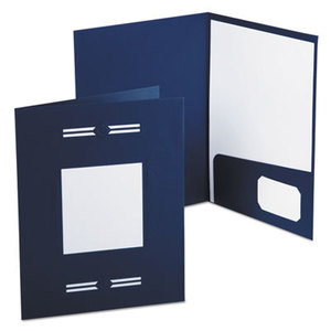 ESSELTE CORPORATION 10072 Imperial Series Laserview Business Portfolio, Premium Paper, Blue, 10/Pack by ESSELTE PENDAFLEX CORP.