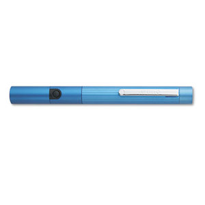 Class Three Laser Pointer w/Pocket Clip, Projects 500 Yards, Metallic Blue by QUARTET MFG.