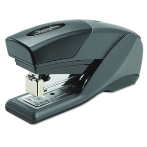 Light Touch Compact Reduced Effort Stapler, Half Strip, 20-Sheet Capacity, Black by ACCO BRANDS, INC.