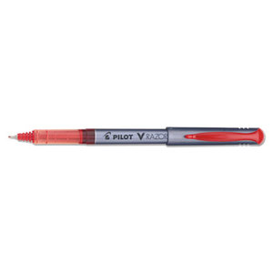 Pilot Corporation 11022 V Razor Point Liquid Ink Marker Pen, Red Ink, .5mm, Dozen by PILOT CORP. OF AMERICA