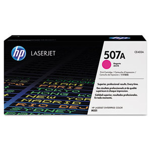 Hewlett-Packard CE403AG CE403A-G (HP 507A) Government Toner, 6,000 Page Yield, Magenta by HEWLETT PACKARD