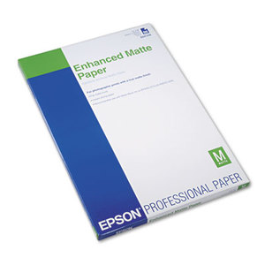 Epson Corporation S041339 Ultra Premium Matte Presentation Paper, 13 x 19, White, 50/Pack by EPSON AMERICA, INC.