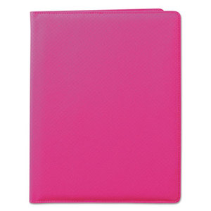 SAMSILL CORPORATION 70861 Fashion Padfolio, 8 1/2 x 11, Pink PVC by SAMSILL CORPORATION