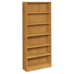 HON COMPANY 1877C 1870 Series Bookcase, Six Shelf, 36w x 11 1/2d x 84h, Harvest by HON COMPANY