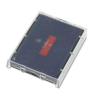 U.S. Stamp & Sign 5109 T5470 Dater Replacement Ink Pad, 1 5/8 x 2 1/2, Blue/Red by U. S. STAMP & SIGN