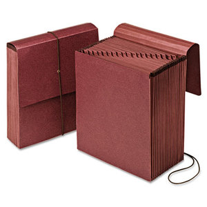 Cardinal Brands, Inc ESS14000 Vertical Indexed Expanding File, A-Z, 21 Pockets, Letter, Redrope by ESSELTE PENDAFLEX CORP.