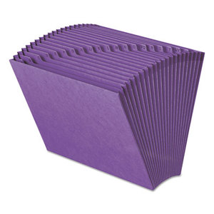 SMEAD MANUFACTURING COMPANY 70721 Heavy-Duty A-Z Open Top Expanding Files, 21 Pockets, Letter, Purple by SMEAD MANUFACTURING CO.