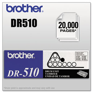 Brother Industries, Ltd DR510 DR510 Drum Unit, Black by BROTHER INTL. CORP.