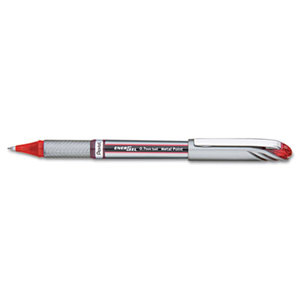 PENTEL OF AMERICA BL27B EnerGel NV Liquid Gel Pen, .7mm, Red Barrel, Red Ink by PENTEL OF AMERICA