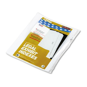 Kleer-Fax, Inc 91805 90000 Series Alpha Side Tab Legal Index Divider, Preprinted "E", 25/Pack by KLEER-FAX