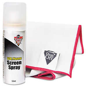 FALCON SAFETY PRODUCTS, INC DPTC Laptop Computer Cleaning Kit, 50mL Spray/Microfiber Cloth by FALCON SAFETY