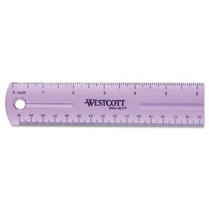 ACME UNITED CORPORATION 12975 12" Jewel Colored Ruler by ACME UNITED CORPORATION