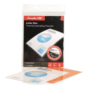 Swingline 3747324 Fusion EZUse Premium Laminating Pouches, 5 mil, 11 1/2 x 9, 10/Pack by SWINGLINE