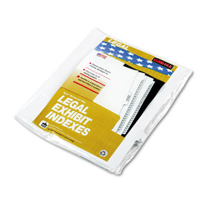 Kleer-Fax, Inc 91018 90000 Series Legal Exhibit Index Dividers, Side Tab, Printed "18", 25/Pack by KLEER-FAX