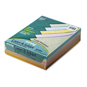 PACON CORPORATION 101079 Array Colored Bond Paper, 24lb, 8-1/2 x 11, Assorted Parchment, 500 Sheets/Ream by PACON CORPORATION