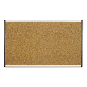 Quartet ARCB3018 ARC Frame Cork Cubicle Board, 18 x 30, Tan, Aluminum Frame by QUARTET MFG.