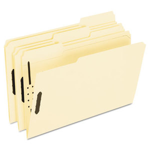 Cardinal Brands, Inc FM313 Fastener Folders, 2 Fasteners, 1/3 Cut Tabs, Legal, Manila, 50/Box by ESSELTE PENDAFLEX CORP.