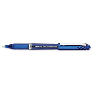 PENTEL OF AMERICA BLN25C EnerGel NV Liquid Gel Pen, .5mm, Blue Barrel, Blue Ink by PENTEL OF AMERICA