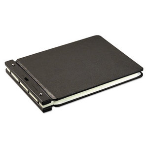 ACCO Brands Corporation W241-40NA Raven Vinyl-Guarded Post Binder, 2" Cap, 9 1/4 x 11 7/8, Black by WILSON JONES CO.