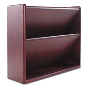 Advantus Corporation CW09623 Hardwood Double Wall File, Letter, Two Pocket, Mahogany by ADVANTUS CORPORATION