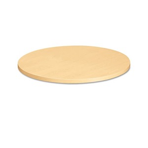 HON COMPANY 1320DD Self-Edge Round Hospitality Table Top, 30" Diameter, Natural Maple by HON COMPANY