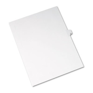 Avery 82210 Allstate-Style Legal Side Tab Divider, Title: 12, Letter, White, 25/Pack by AVERY-DENNISON