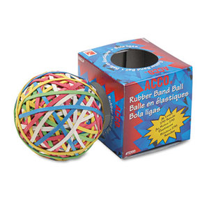 Rubber Band Ball, Minimum 260 Rubber Bands by ACCO BRANDS, INC.