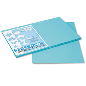 PACON CORPORATION 103039 Tru-Ray Construction Paper, 76 lbs., 12 x 18,Turquoise, 50 Sheets/Pack by PACON CORPORATION