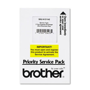 Brother Industries, Ltd E1142 Two-Year Extended Warranty Express Exchange Service for FAX2820/2910/2920/4100E by BROTHER INTL. CORP.