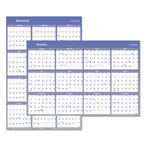 AT-A-GLANCE A1152 Vertical/Horizontal Erasable Wall Planner, 32 x 48, 2016 by AT-A-GLANCE