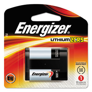EVEREADY BATTERY EL2CR5BP Lithium Photo Battery, 2CR5, 6V by EVEREADY BATTERY