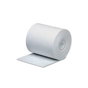 PM Company, LLC PMC05215 Single Ply Thermal Cash Register/POS Rolls, 3 1/8" x 273 ft., White, 50/Ctn by PM COMPANY