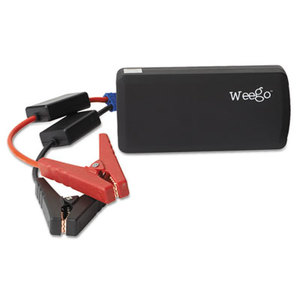 Jump Starter Battery Pack+, 12000 mAh, Black by PARIS BUSINESS PRODUCTS