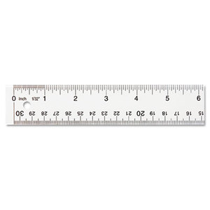 See Through Acrylic Ruler, 12", Clear by ACME UNITED CORPORATION