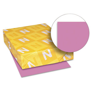 Astrobrights Colored Paper, 24lb, 8-1/2 x 11, Outrageous Orchid, 500 Sheets/Ream by NEENAH PAPER