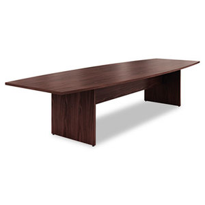 HON COMPANY T14448PNN Preside Boat-Shaped Conference Table Top, 144 x 48, Mahogany by HON COMPANY