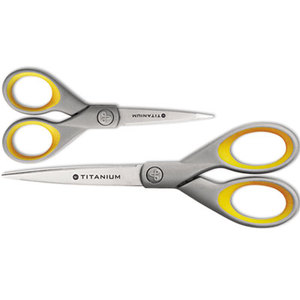 Titanium Bonded Scissors Set, 5" and 7" Long, 2/Pack by ACME UNITED CORPORATION