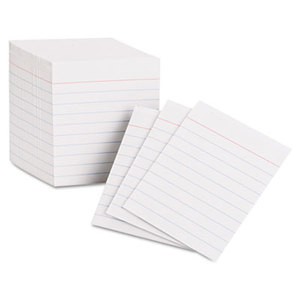 ESSELTE CORPORATION 10009 Ruled Mini Index Cards, 3 x 2 1/2, White, 200/Pack by ESSELTE PENDAFLEX CORP.