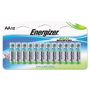 EVEREADY BATTERY XR91BP12 Eco Advanced Batteries, AA, 12/Pk by EVEREADY BATTERY