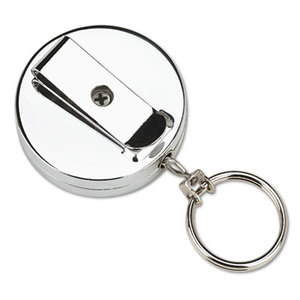 PM Company, LLC 4990 Pull Key Reel Wearable Key Organizer, Stainless Steel by PM COMPANY