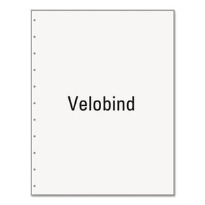 Paris Business Products 04330 Office Paper, Velobind 11-Hole Left-Punched, 8 1/2 x 11, 20-lb, 500/Ream by PARIS BUSINESS PRODUCTS