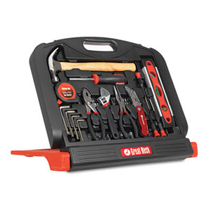 Great Neck Saw Manufacturers, Inc GN48 48-Tool Set in Blow-Molded Case, Black by GREAT NECK SAW MFG.