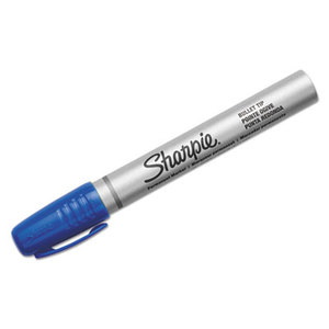 Sanford, L.P. 1794271 Pro Permanent Marker, Bullet Tip, Blue, Open Stock, Dozen by SANFORD