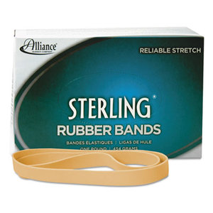 Sterling Rubber Bands, 107, 7 x 5/8, 50 Bands/1lb Box by ALLIANCE RUBBER