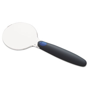 Rimless Handheld LED Magnifier, Round, 3 1/2" dia. by BAUSCH & LOMB, INC.