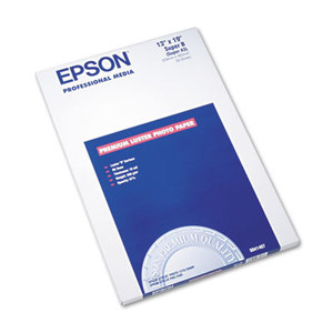 Epson Corporation S041407 Ultra Premium Photo Paper, 64 lbs., Luster, 13 x 19, 50 Sheets/Pack by EPSON AMERICA, INC.