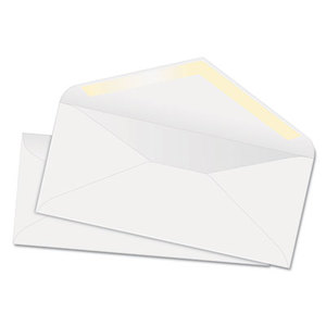 White Wove Business Envelope Convenience Packs, V-Flap, #10, Recycled, 100/Box by QUALITY PARK PRODUCTS