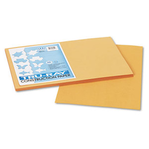 PACON CORPORATION 103055 Tru-Ray Construction Paper, 76 lbs., 12 x 18, Tan, 50 Sheets/Pack by PACON CORPORATION