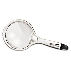 2X - 6X Sight Savers Round Handheld Magnifier w/Acrylic Lens, 3 1/4" diameter by BAUSCH & LOMB, INC.